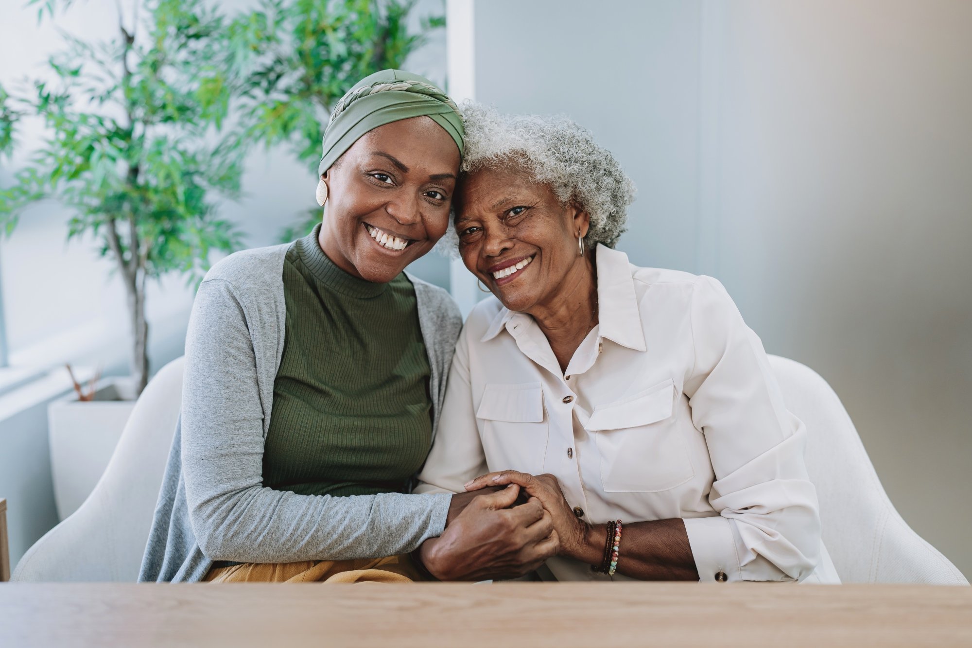 ALL - African American woman and Daughter